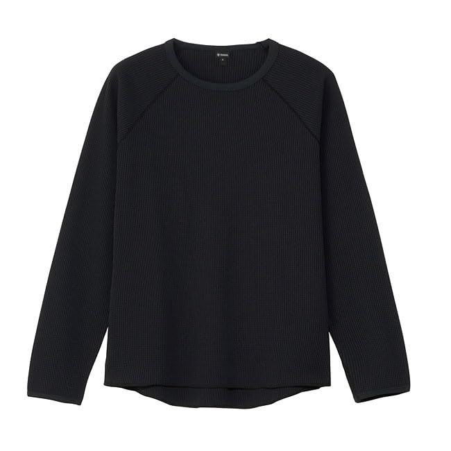 【Goldwin】GM44106・ワッフル・ロンT・ブラック Amazon | ゴールドウィン ワッフルライト サーマル ロンT GM44106 無地